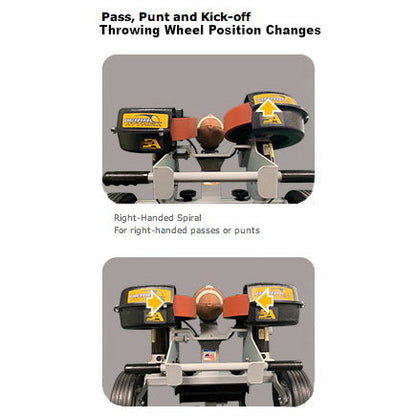 Aerial Attack Football Throwing Machine