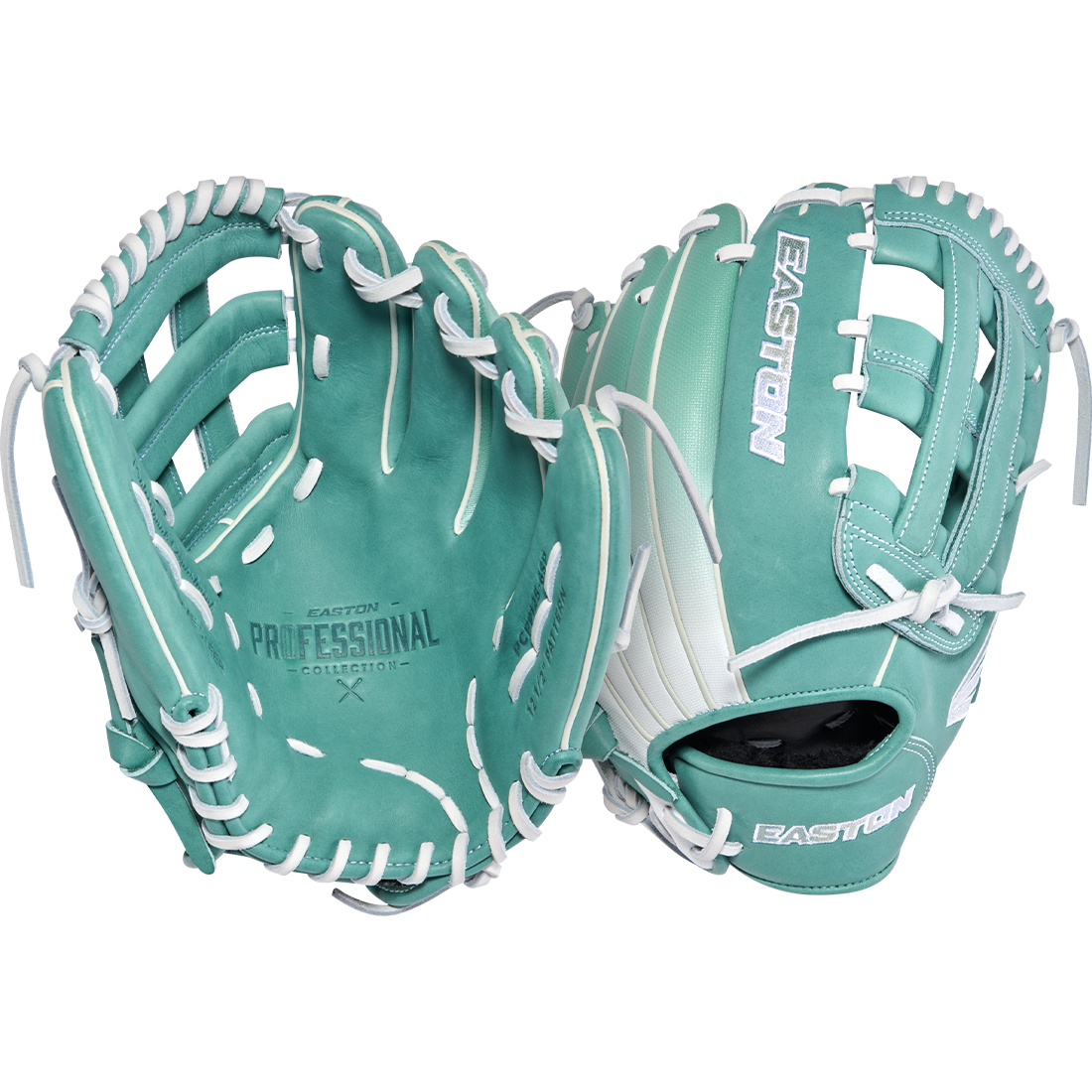 Easton Professional Collection Color Splash 3.0 12.5” Fastpitch Outfield Glove: PCFP125-6SP