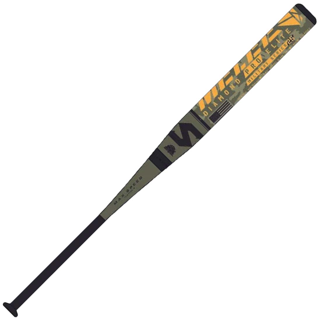 Suncoast Melee Diamond Pro Elite 12" End Loaded SSUSA Senior Softball Bat: Military Series (SMDPE12E)