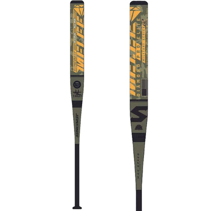 Suncoast Melee Diamond Pro Elite 12" End Loaded SSUSA Senior Softball Bat: Military Series (SMDPE12E)