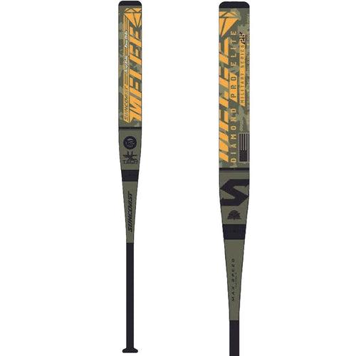 Suncoast Melee Diamond Pro Elite 12" End Loaded SSUSA Senior Softball Bat: Military Series (SMDPE12E)