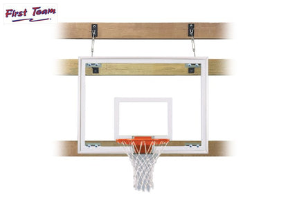 SuperMount01™ Wall Mount Basketball Hoop System by First Team