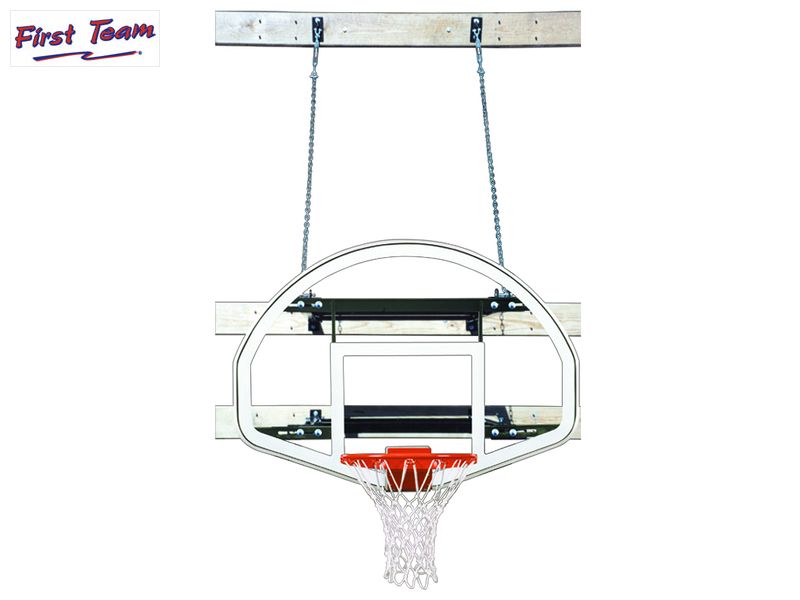 SuperMount23™ Wall Mount Basketball Hoop System by First Team