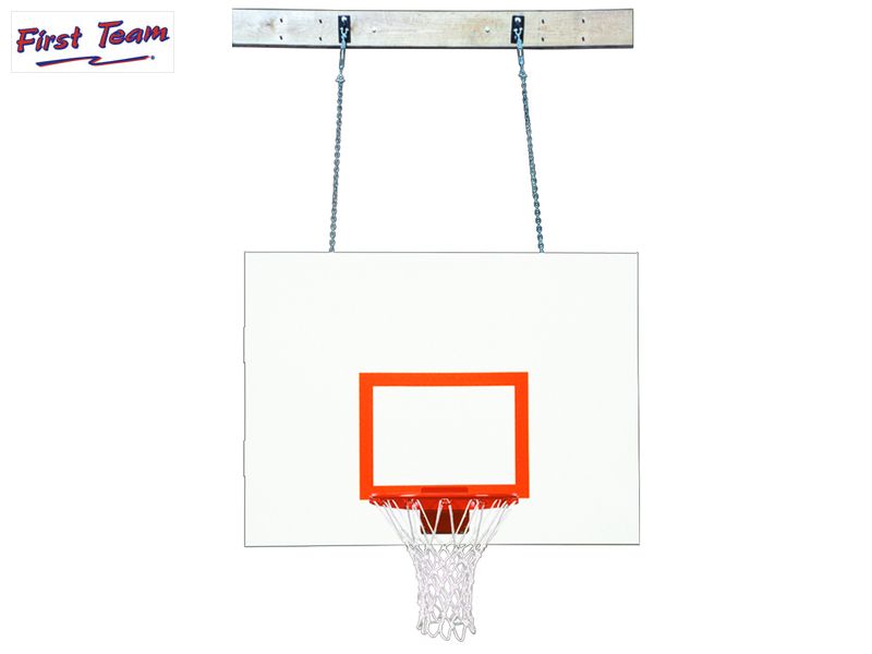 SuperMount46™ Wall Mount Basketball Hoop System by First Team