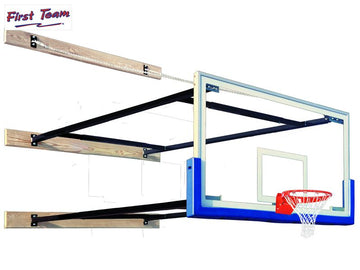 SuperMount82™ Wall Mount Basketball Hoop System by First Team