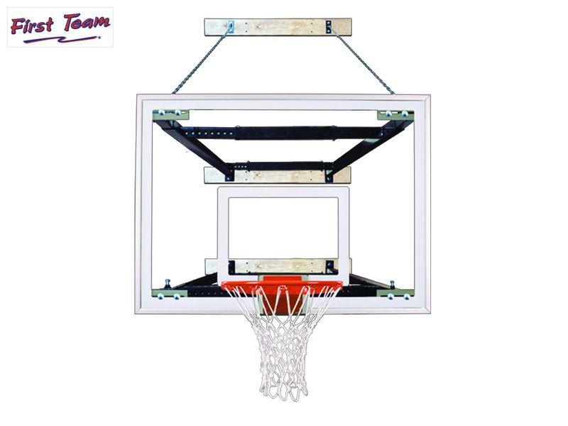 SuperMount82™ Wall Mount Basketball Hoop System by First Team