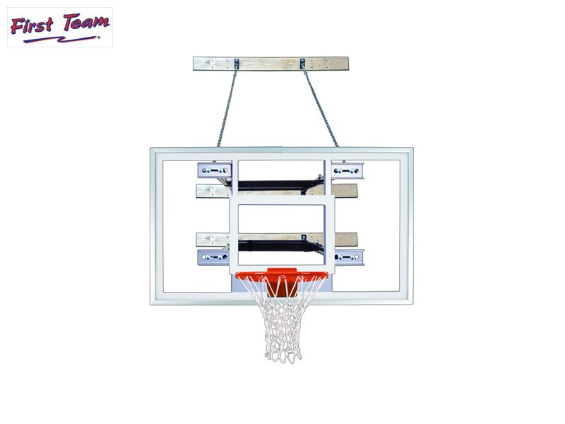 SuperMount82™ Wall Mount Basketball Hoop System by First Team