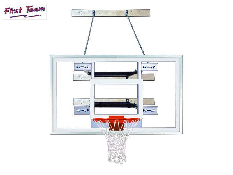 SuperMount82™ Wall Mount Basketball Hoop System by First Team