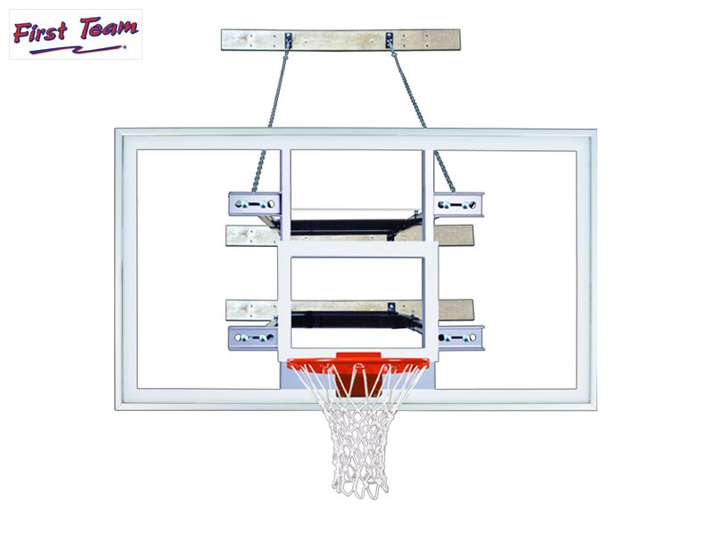 SuperMount82™ Wall Mount Basketball Hoop System by First Team