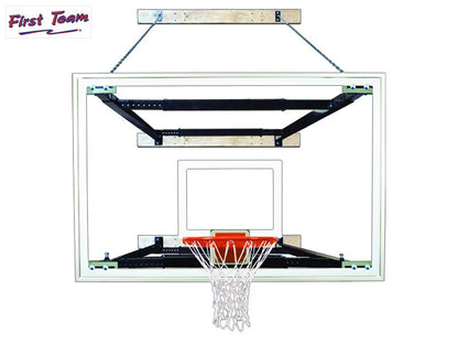 SuperMount82™ Wall Mount Basketball Hoop System by First Team