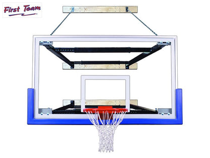 SuperMount82™ Wall Mount Basketball Hoop System by First Team