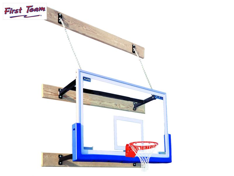 SuperMount23™ Wall Mount Basketball Hoop System by First Team
