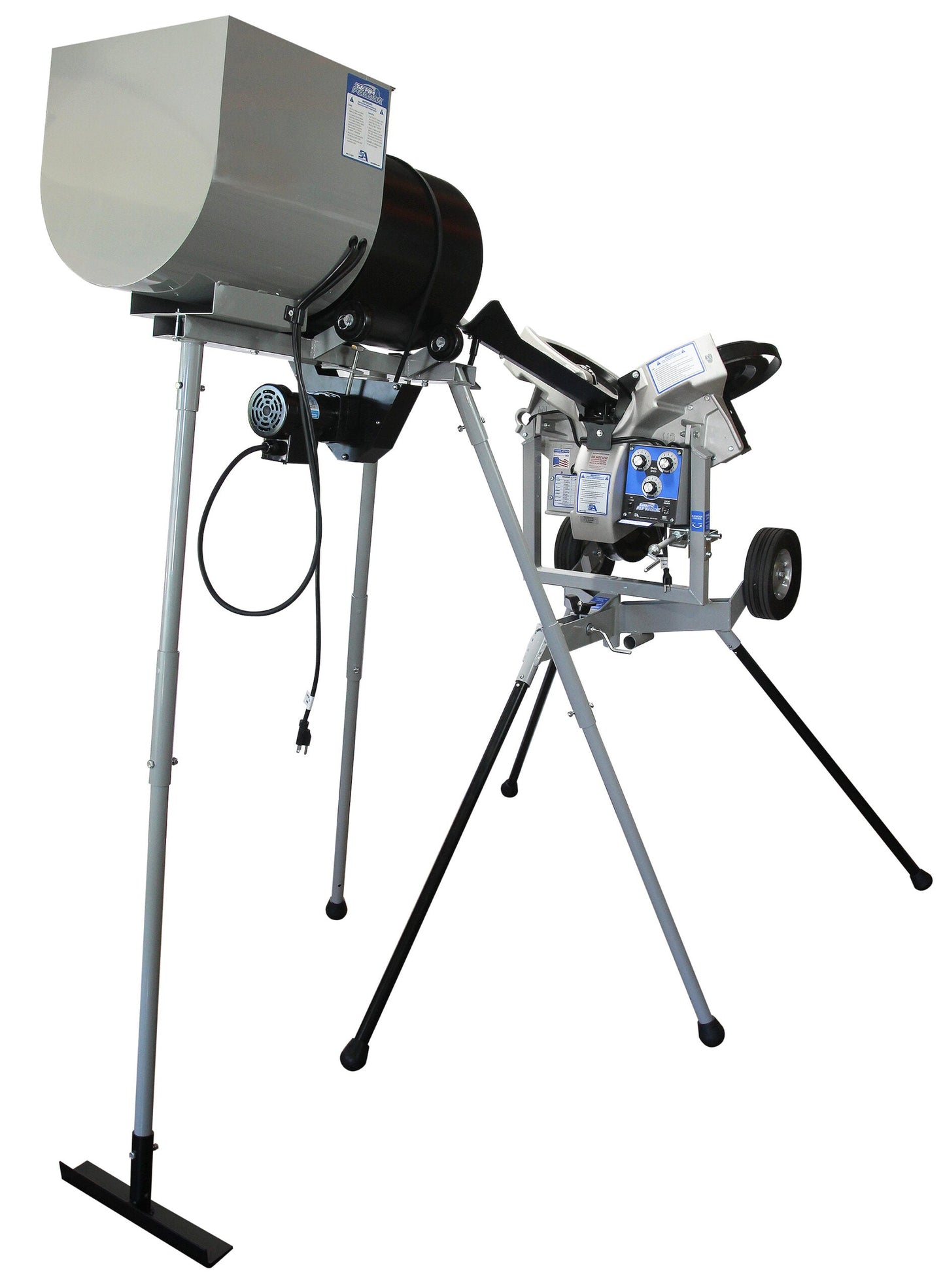 Team Feeder with Wireless Remote for Baseball Pitching Machines by Sports Attack