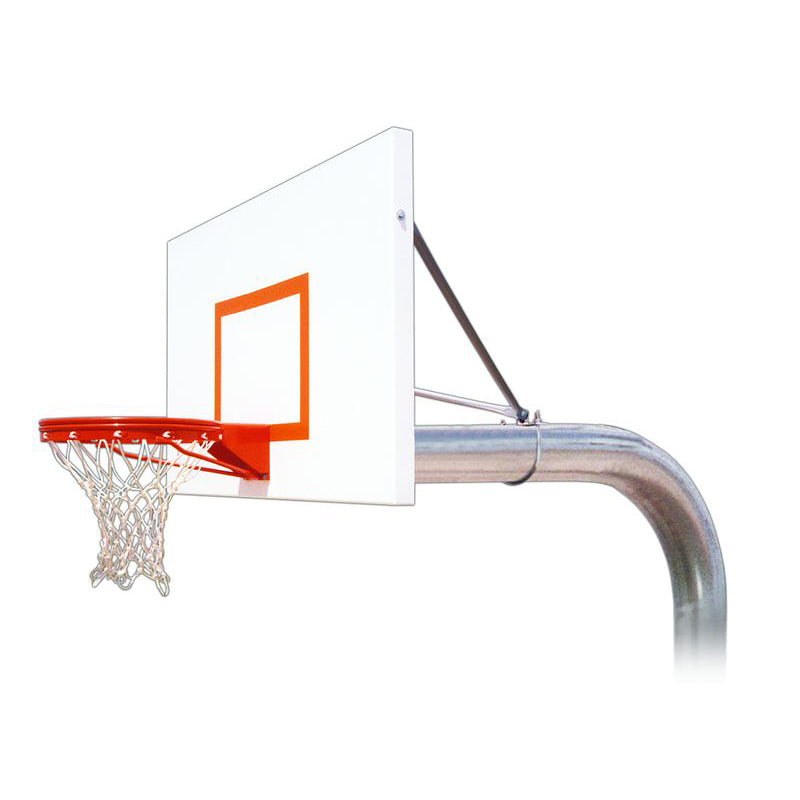 Tyrant™ Fixed-Height In-Ground Basketball Hoop by First Team