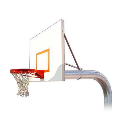 Tyrant™ Fixed-Height In-Ground Basketball Hoop by First Team