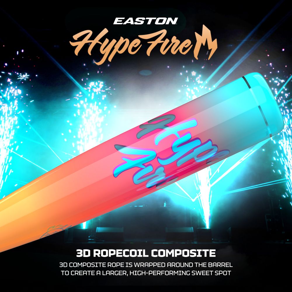 2027 Easton Hype Fire (-8) 2 5/8" USA Baseball Bat: EUS7HYP8