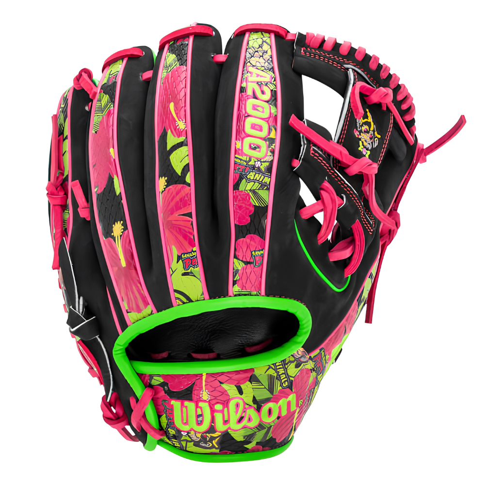 Wilson A2000 Party Animals Hawaiian 11.5" 1786 Infield Baseball Glove