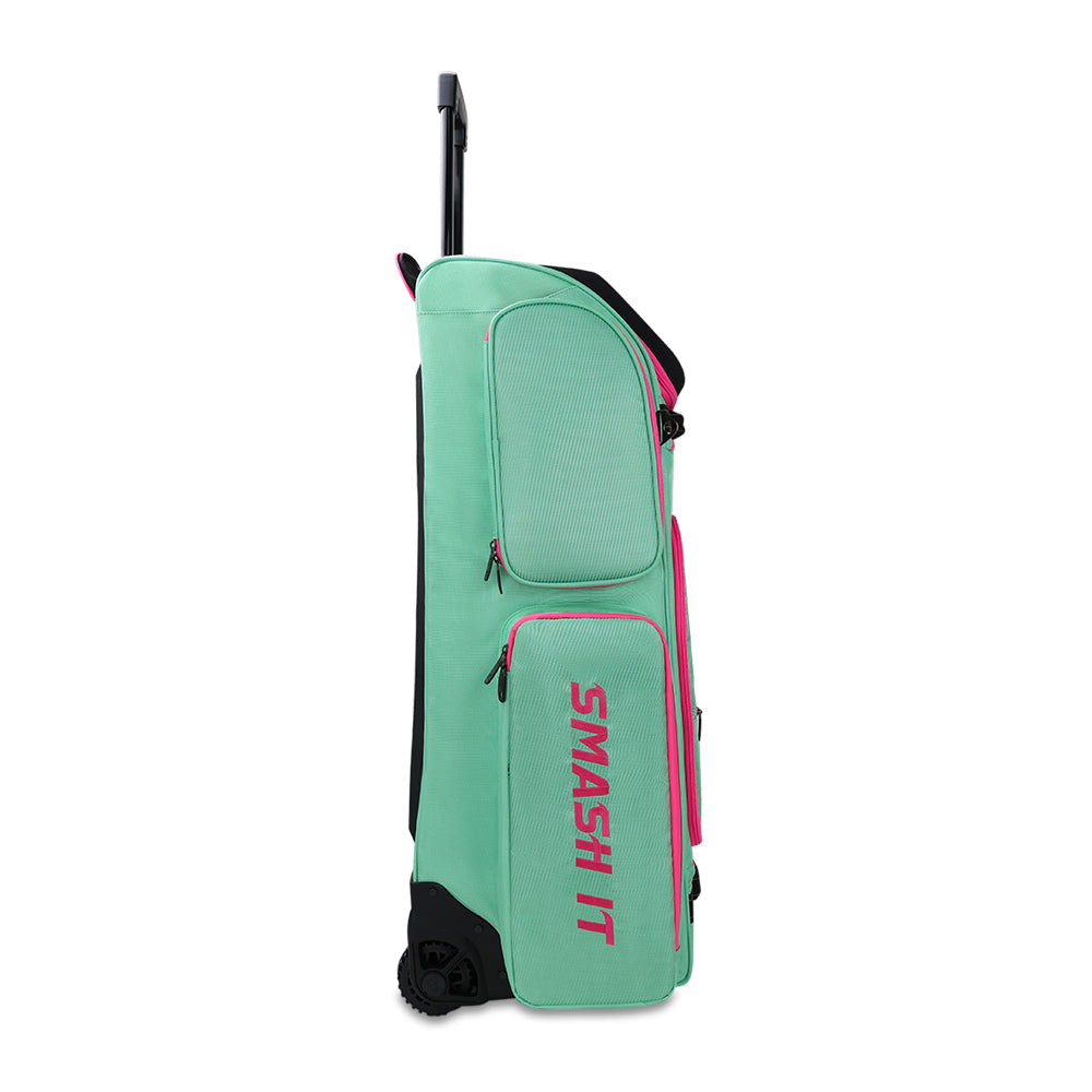 Smash Ops Guerrilla V4 Roller Bag - Mint/Pink