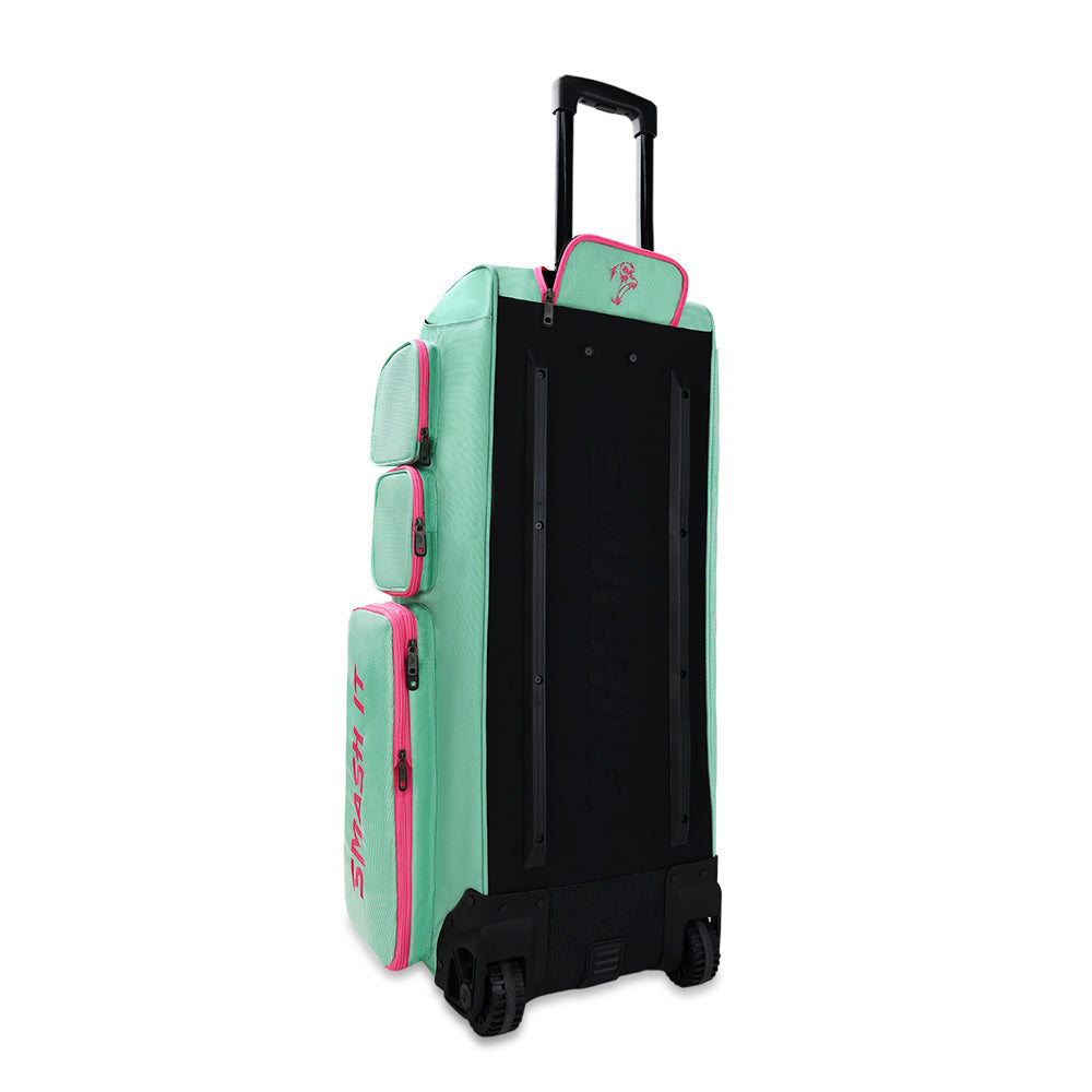 Smash Ops Guerrilla V4 Roller Bag - Mint/Pink