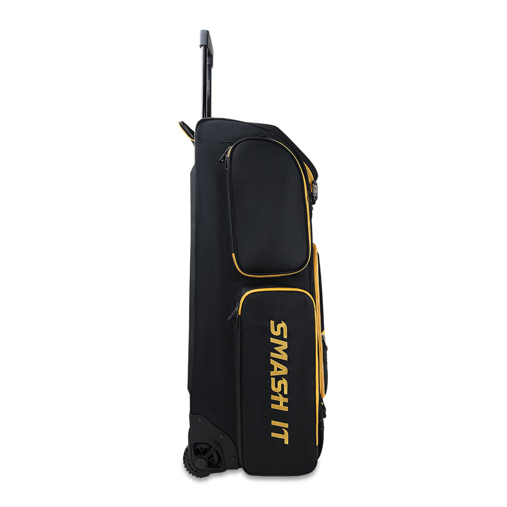 Smash Ops Guerrilla V4 Roller Bag - Gold Cancer Awareness