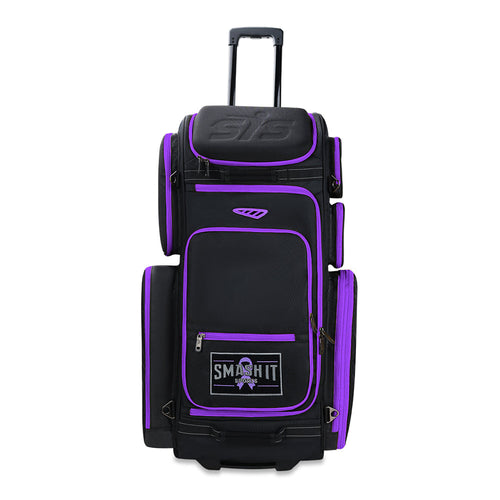 Smash Ops Guerrilla V4 Roller Bag - Purple Cancer Awareness