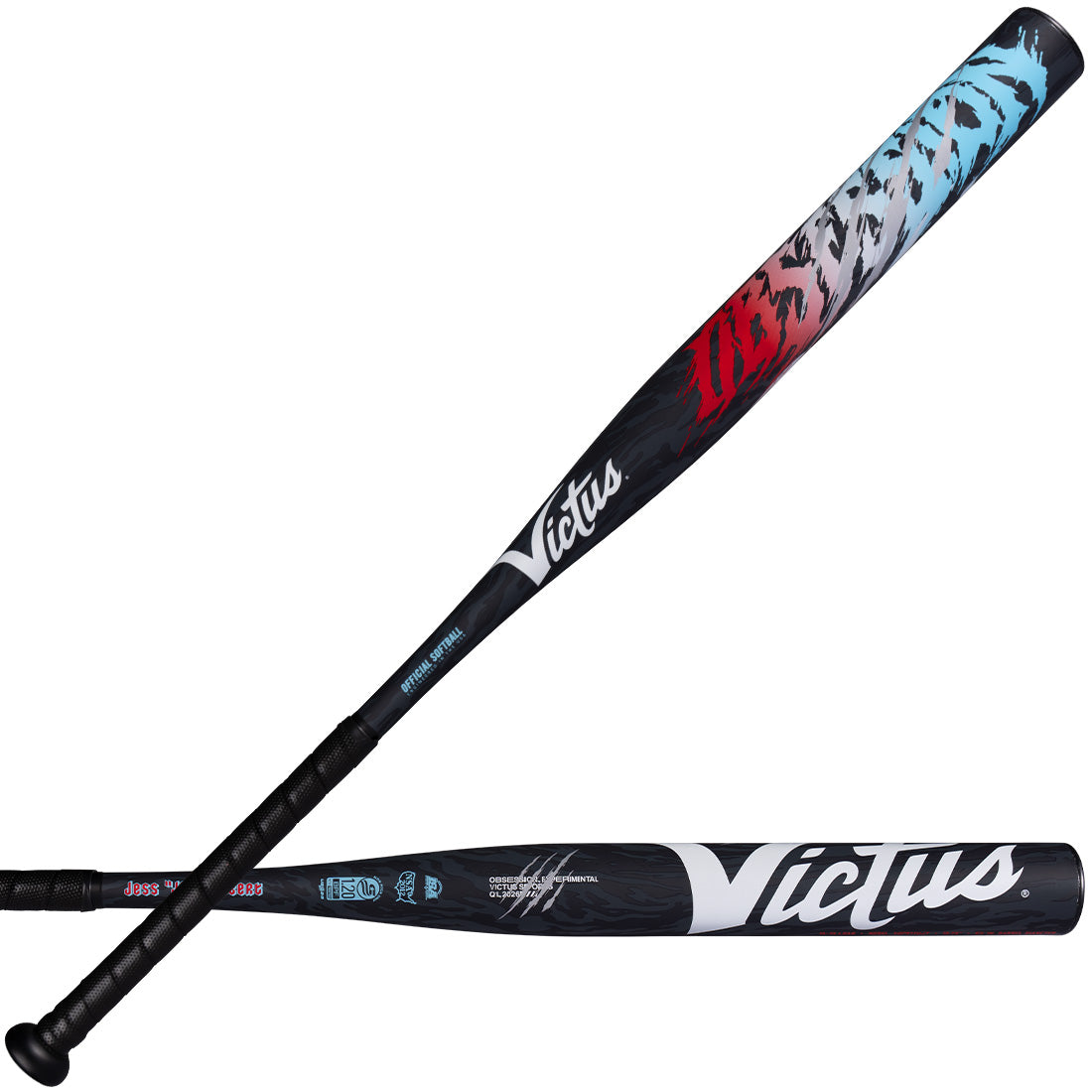 Victus Obsession "JT" 12.75" 1PC Endload USSSA Slowpitch Softball Bat: VSPR1YUJT