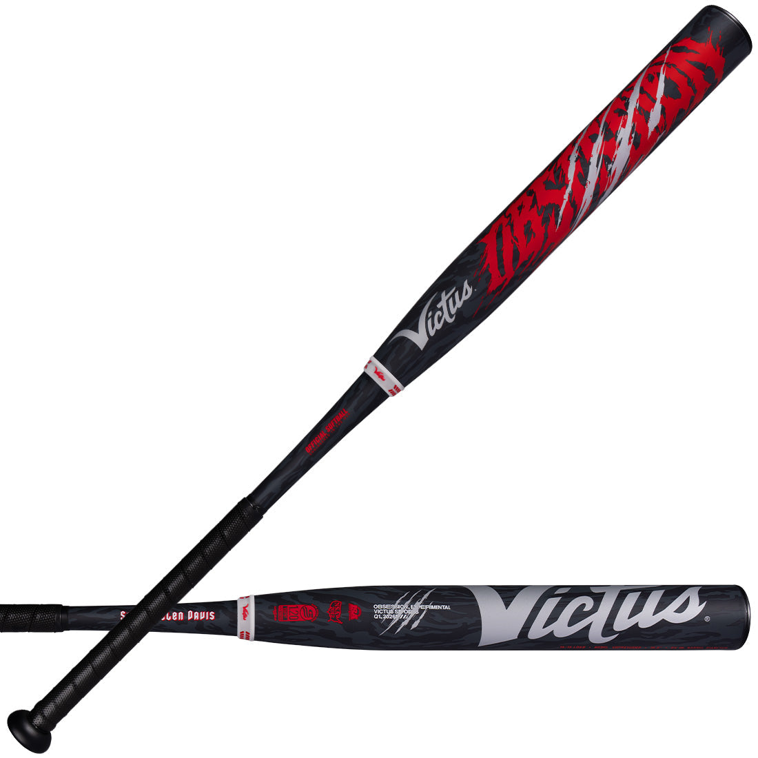 Victus Obsession "Sarah Davis" 12.5" Two Piece Endload USSSA Slowpitch Softball Bat: VSPR2YUSHD