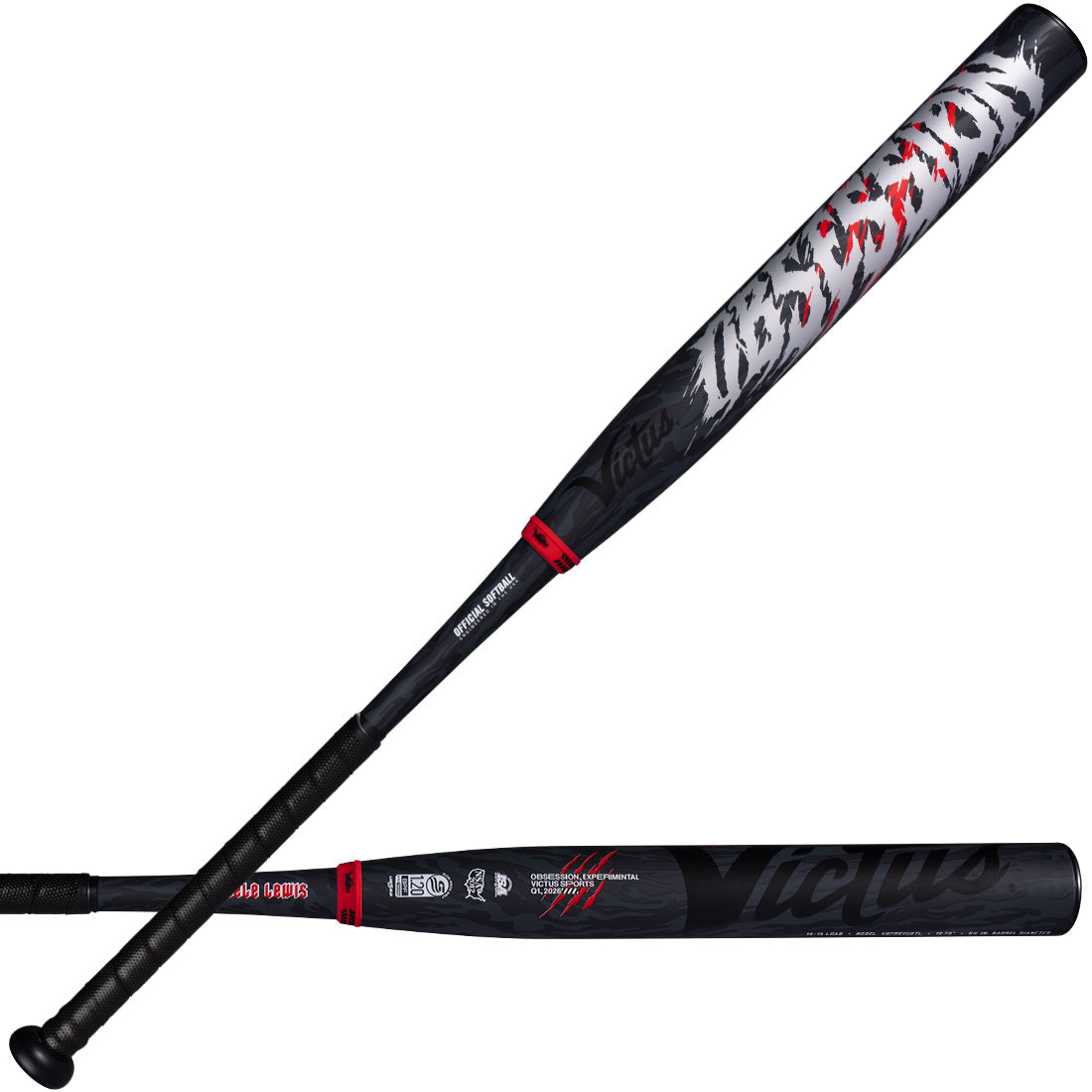 Victus Obsession Steele Lewis 12.75" Two Piece Endload USSSA Slowpitch Softball Bat: VSPR2YUSTL