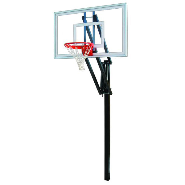 Vector™ Adjustable In-Ground Basketball Hoop by First Team