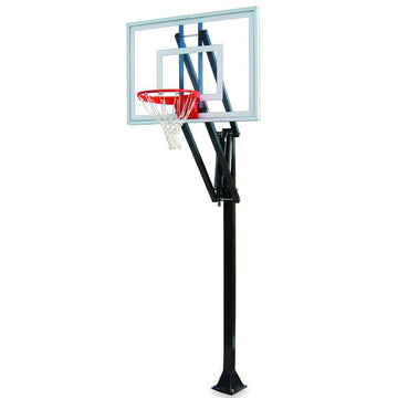 Vector™ Adjustable In-Ground Bolt-Down Basketball Hoop by First Team
