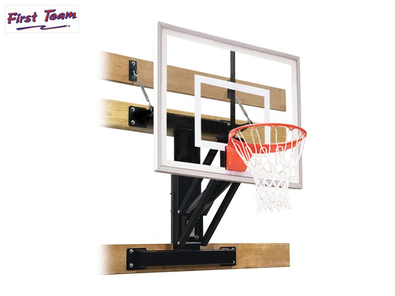 VersiChamp™ Wall Mount Basketball Hoop System by First Team
