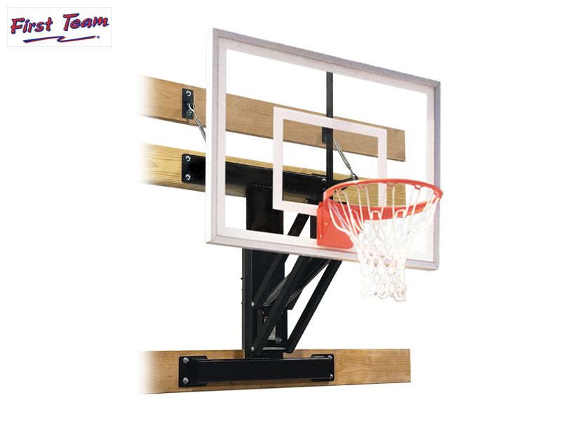 VersiChamp™ Wall Mount Basketball Hoop System by First Team