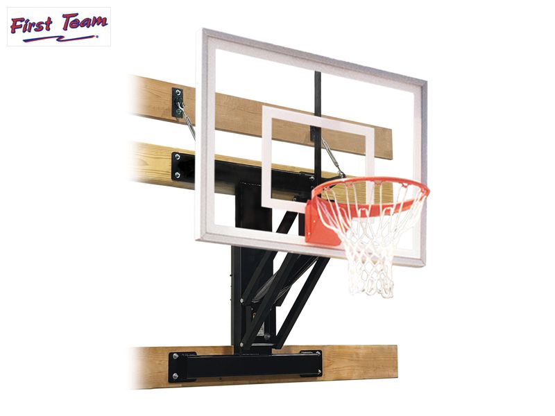 VersiChamp™ Wall Mount Basketball Hoop System by First Team