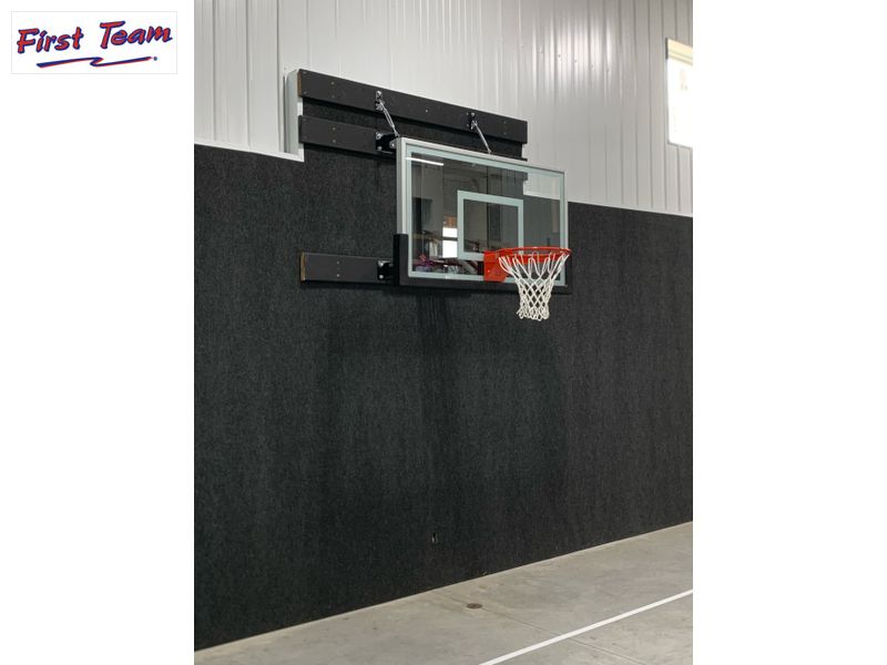 VersiChamp™ Wall Mount Basketball Hoop System by First Team