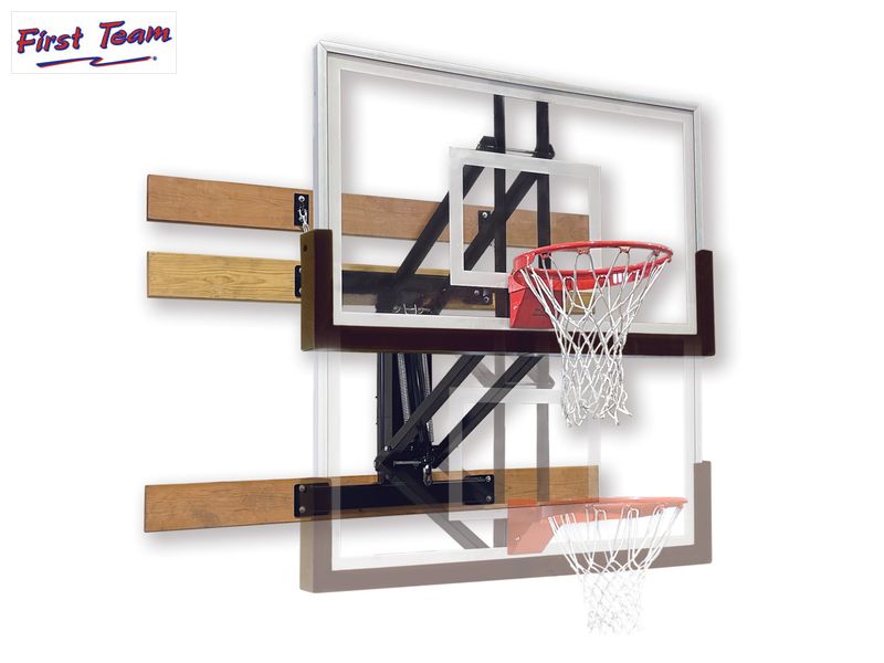 VersiVector™ Wall Mount Basketball Hoop System by First Team