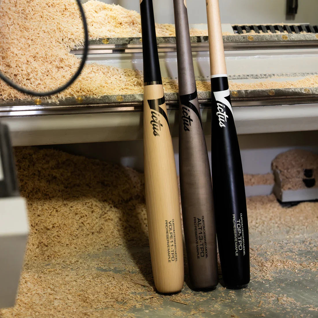 Victus Pro Reserve TOP Torpedo Maple Wood Baseball Bat: VRWMTOPTOR-N/BK