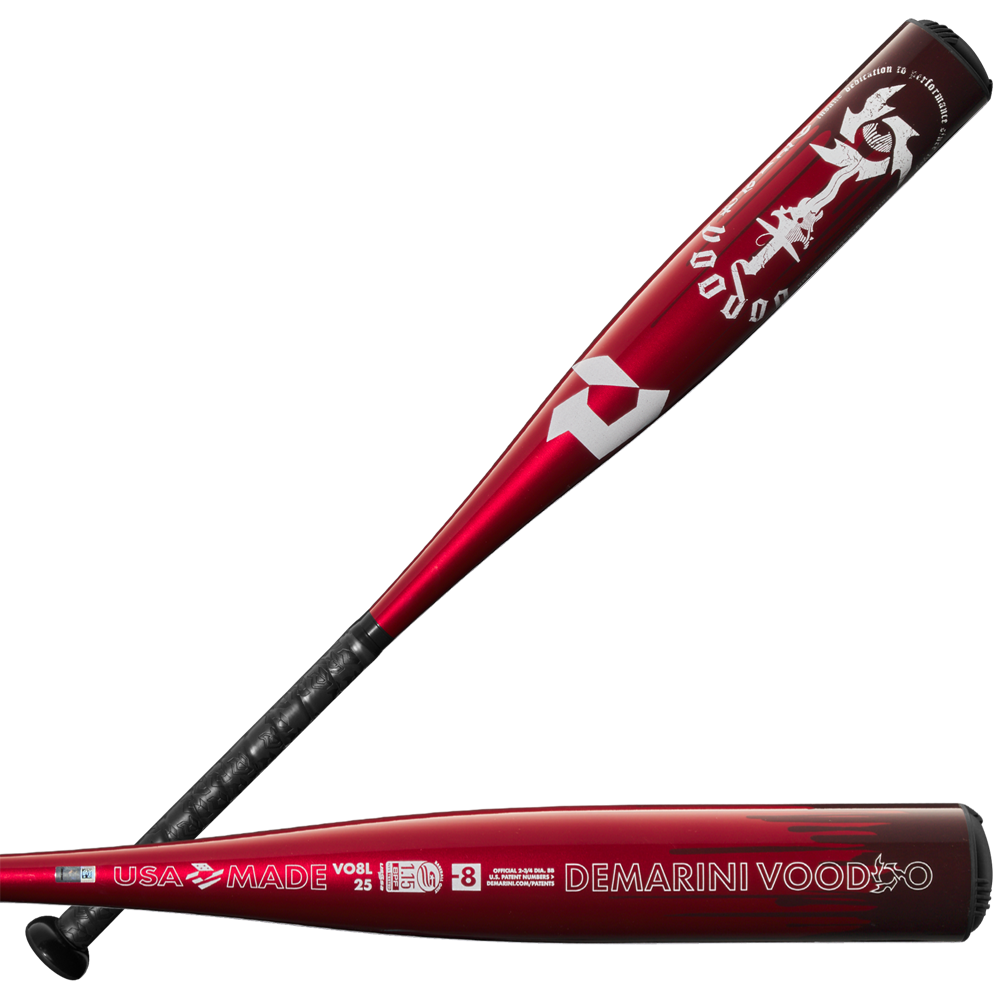 2025 DeMarini Voodoo One (-8) 2 3/4" USSSA Baseball Bat: WBD2539010