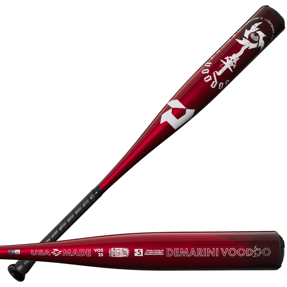2025 DeMarini Voodoo One (-5) 2 3/4" USSSA Baseball Bat: WBD2556010 (DEMO)