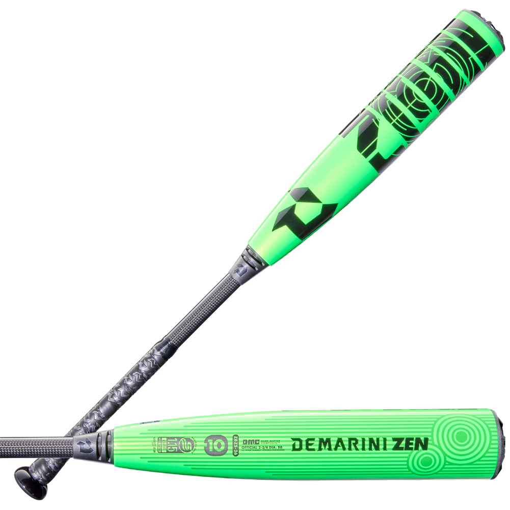 2026 DeMarini ZEN (-10) 2 3/4" USSSA Baseball Bat: WBD2591010 (DEMO)