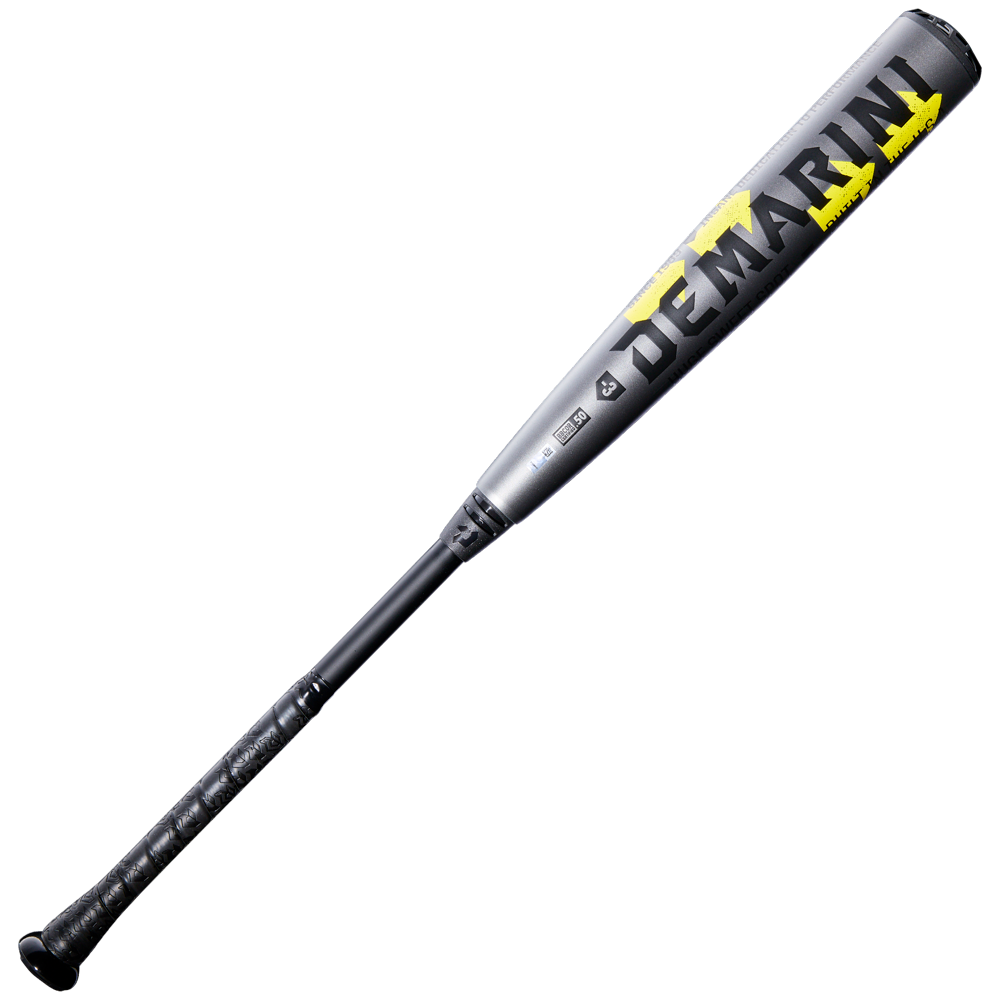 2026 DeMarini The Goods Gunmetal (-3) BBCOR Baseball Bat: WBD2650010
