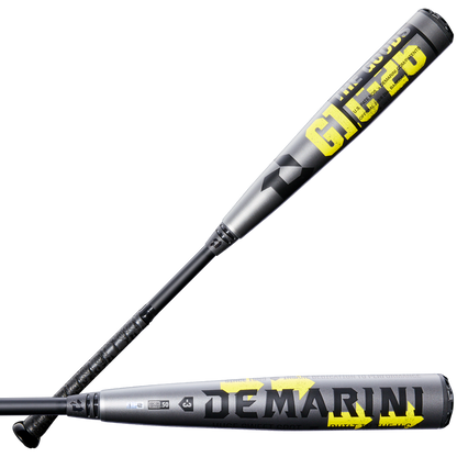 2026 DeMarini The Goods Gunmetal (-3) BBCOR Baseball Bat: WBD2650010