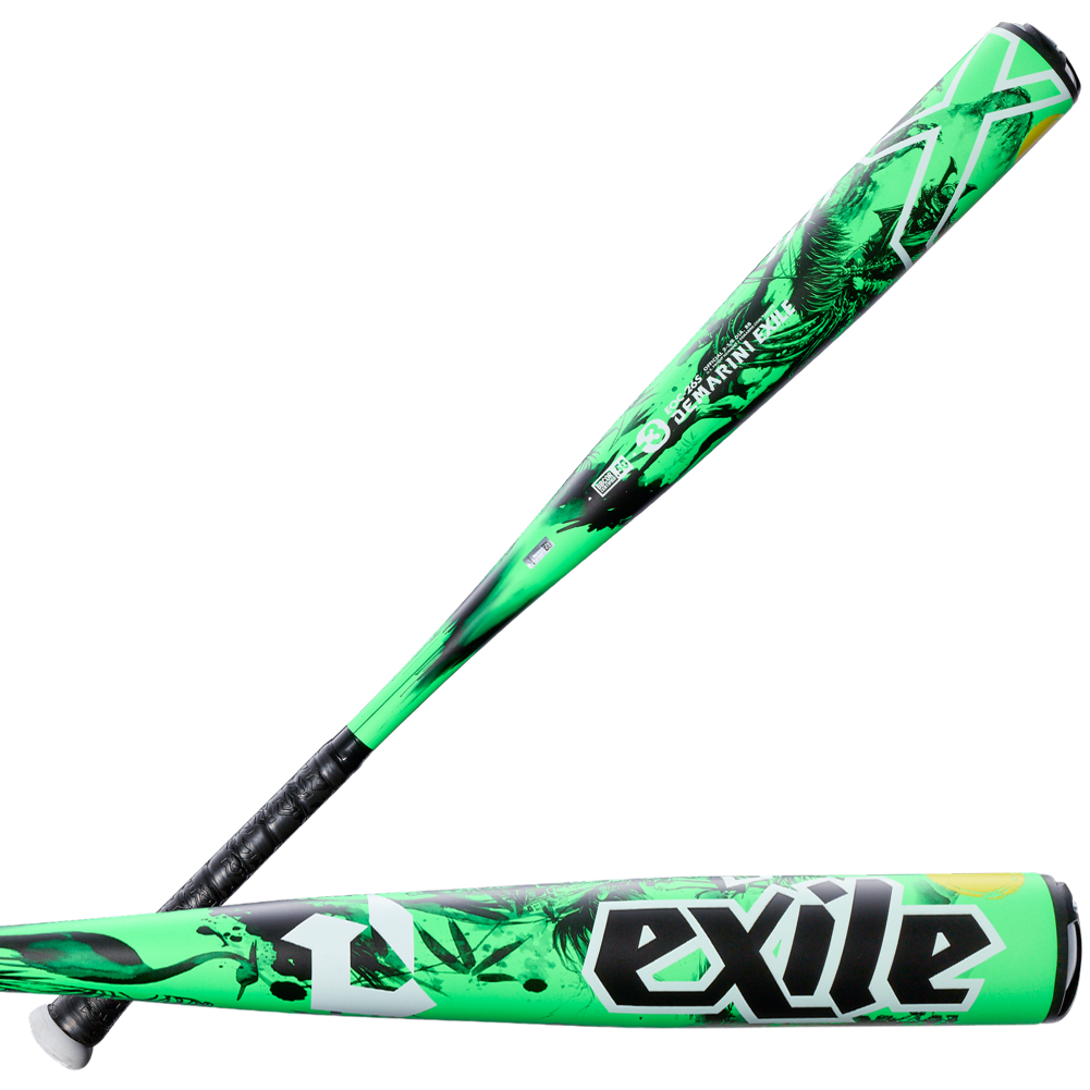 2026 DeMarini Exile Samurai (-3) BBCOR Baseball Bat: WBD2652010