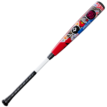 2026 DeMarini The Goods Sticker Bomb (-3) BBCOR Baseball Bat: WBD2653010