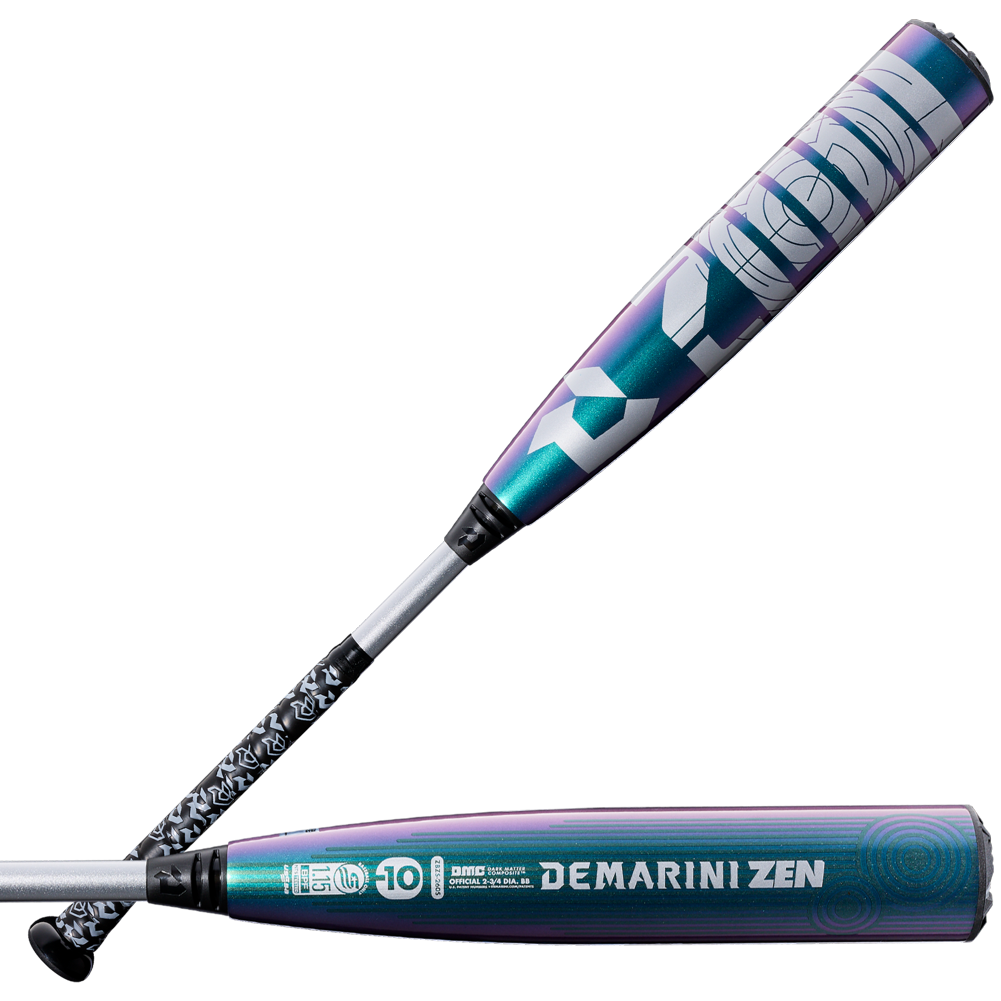 2026 DeMarini ZEN Oil Slick (-10) 2 3/4" USSSA Baseball Bat: WBD2655010