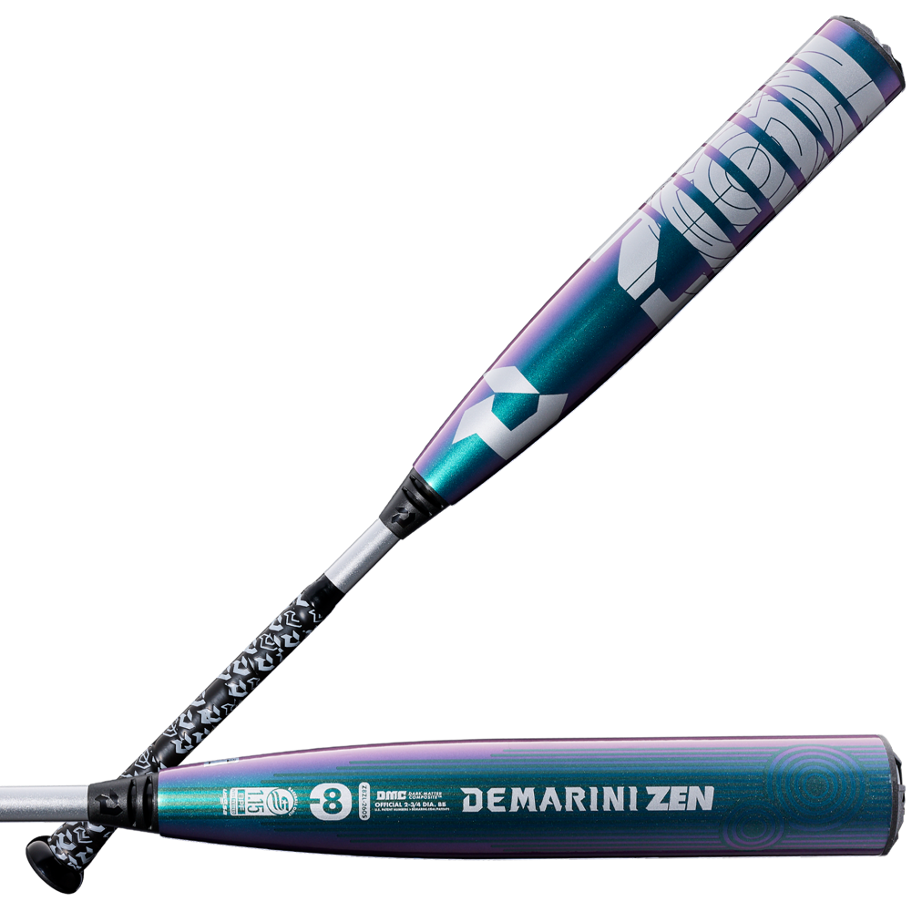 2026 DeMarini ZEN Oil Slick (-8) 2 3/4" USSSA Baseball Bat: WBD2656010