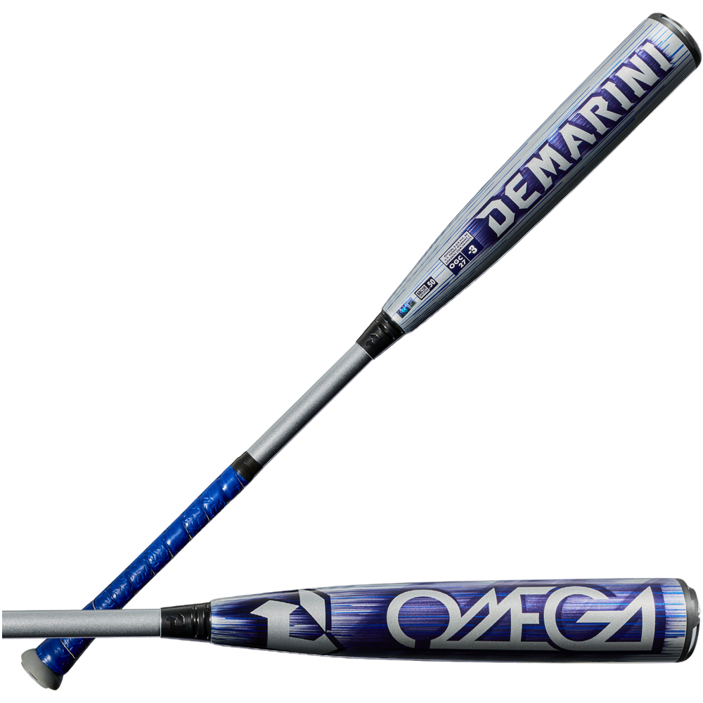2027 DeMarini Omega (-3) BBCOR Baseball Bat: WBD2702010