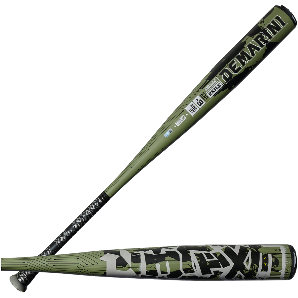 2027 DeMarini Exile (-3) BBCOR Baseball Bat: WBD2704010