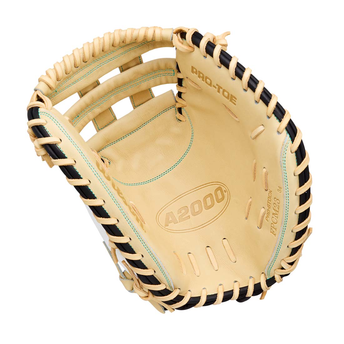 2027 Wilson A2000 FPM23SS 34" Fastpitch Catcher's Mitt: WBG07301RT34