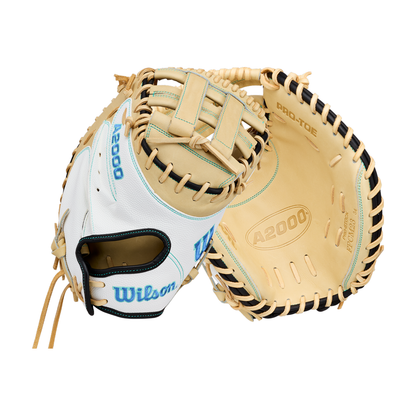 Wilson A2000 FPCM23SS 34" Fastpitch Catcher's Mitt: WBG07301RT34