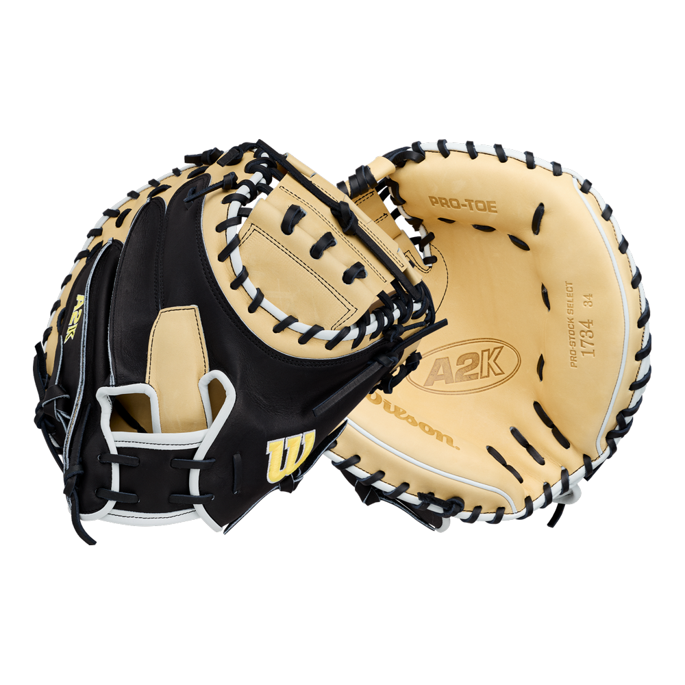 Wilson A2K 1734 34" Baseball Catcher's Mitt: WBG10701RT34